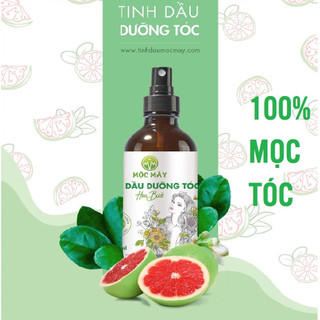 Tinh dầu hoa bưởi Mộc Mây 100ml kích thích mọc, giảm rụng, nuôi dưỡng, làm dài, chăm sóc, dưỡng tóc