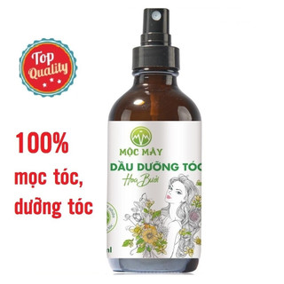  Xịt dưỡng tóc tinh dầu hoa bưởi Mộc Mây giảm rụng nuôi dưỡng làm dài kích thích mọc chăm sóc tóc 