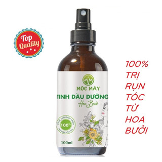 Tinh dầu hoa bưởi Mộc Mây 100ml kích thích mọc, giảm rụng, nuôi dưỡng, làm dài, chăm sóc mượt tóc