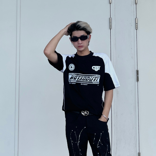 Áo Thun DUSTY STUDIO Blockcore Unisex Nam/Nữ Nhiều Màu Cổ Tròn Brand Chính Hãng