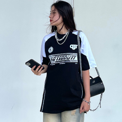 Áo Thun DUSTY STUDIO Blockcore Unisex Nam/Nữ Nhiều Màu Cổ Tròn Brand Chính Hãng