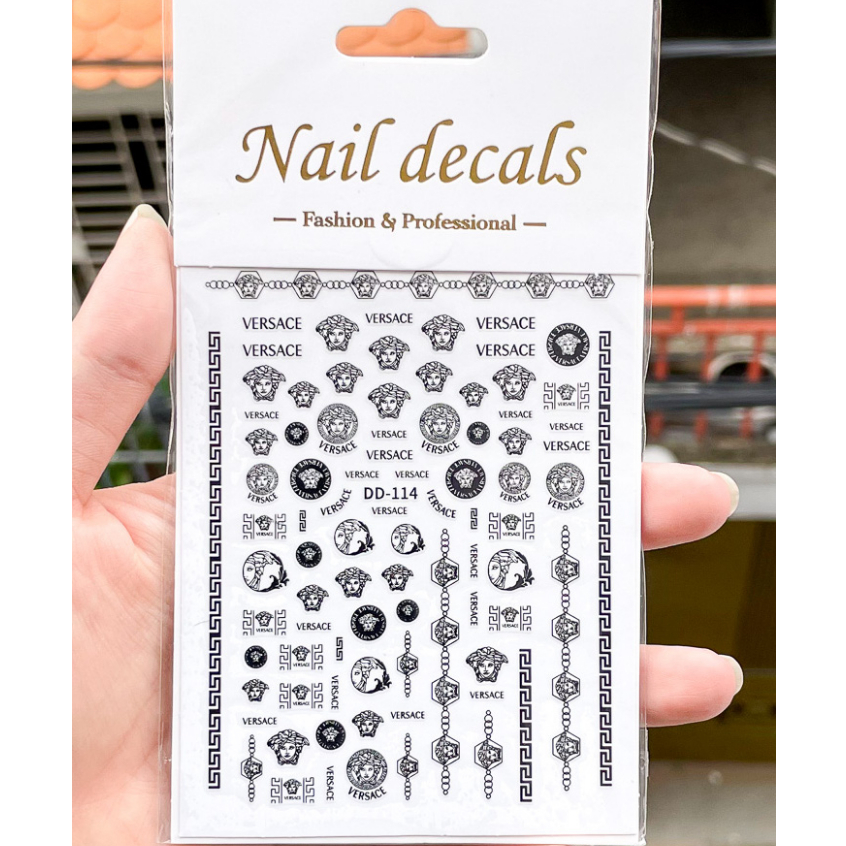 Sticker Trang Trí Móng 3D Siêu Đẹp Mẫu 4