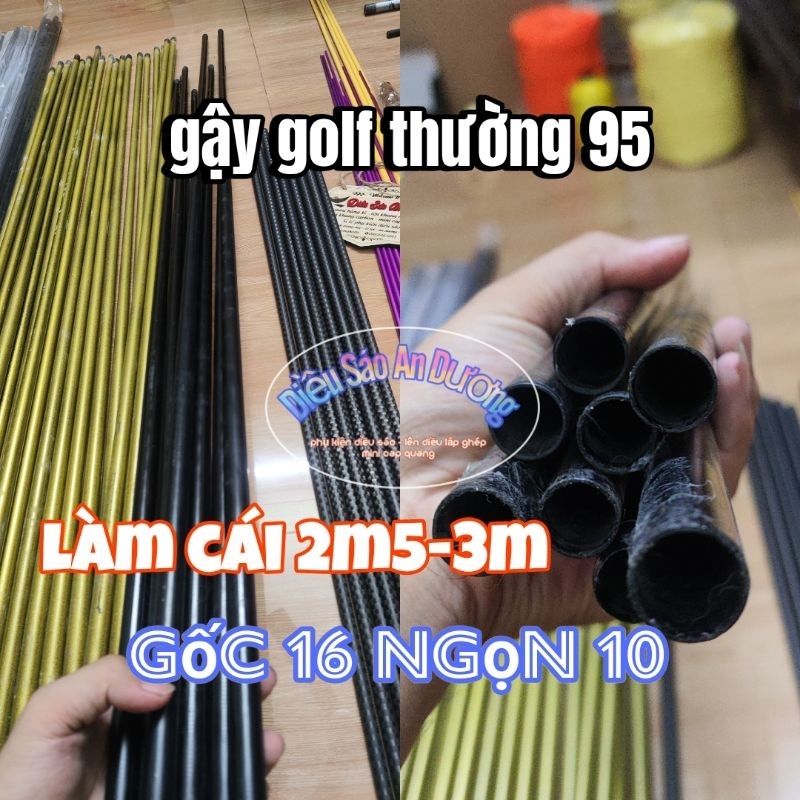 Gậy golf làm cái diều 2m5 đến 3m