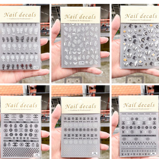 Sticker 5d hiệu ứng nổi trang trí móng siêu đẹp