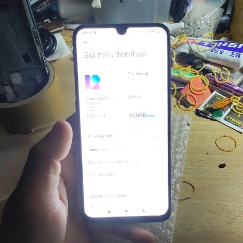 Điện thoại xiaomi mi 9 6/64gb cũ rẻ như xác