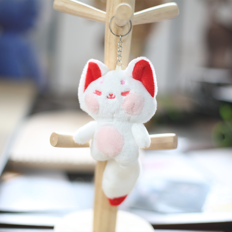 Gấu Bông Mini Móc Khóa 13cm Giá Rẻ, Vải Mềm Mịn Quà Tặng Dễ Thương MEILI STORE