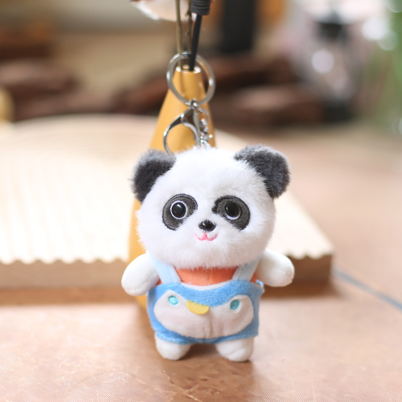 Gấu Bông Mini Móc Khóa 13cm Giá Rẻ, Vải Mềm Mịn Quà Tặng Dễ Thương MEILI STORE