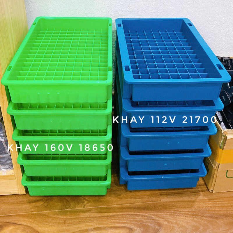 Khay đựng cell pin 18650,21700