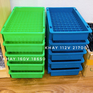 Khay đựng cell pin 18650,21700