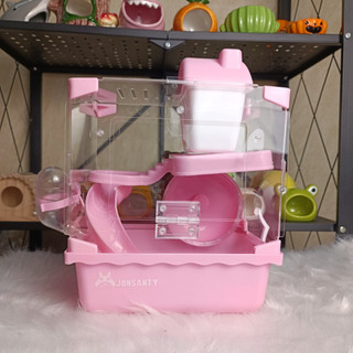 Lồng pha lê mika cho hamster hãng Jonsanty