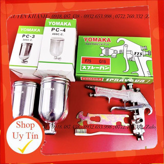 Súng phun sơn F75 (300cc) chính hãng
