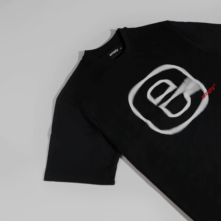 Áo Thun Nam Ngắn Tay In Hoạ Tiết | EMPTY Blurred T-shirt