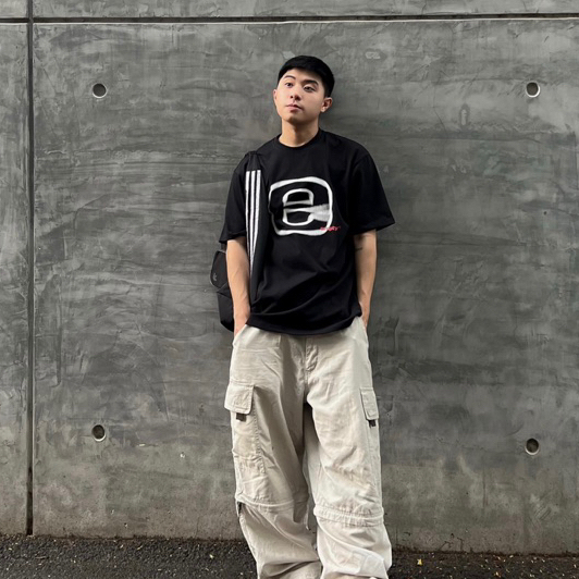 Áo Thun Nam Ngắn Tay In Hoạ Tiết | EMPTY Blurred T-shirt