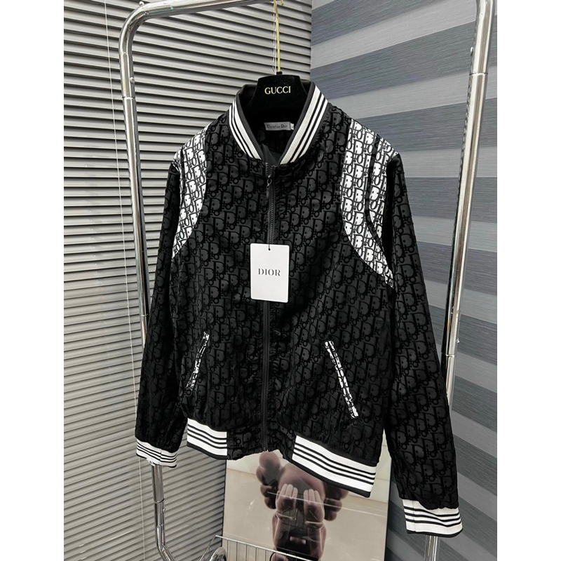 Áo Khoác Nam Viền Đi Ô Đơn Giản - Áo Khoác BomBer Nam Đi Ô