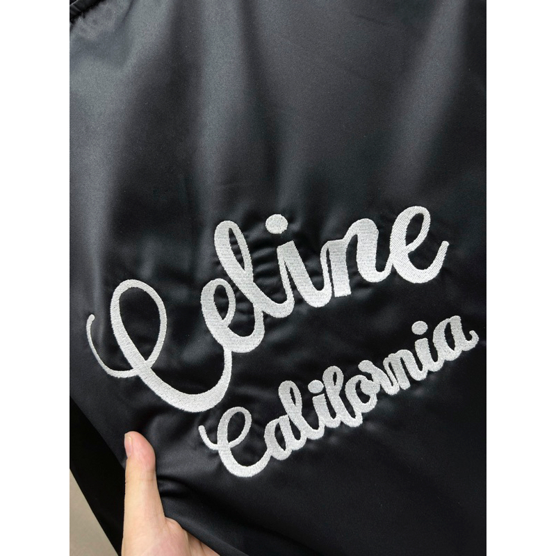 Áo khoác nam Xe Li Ne Chữ Thêu cực đẹp - Áo bomber đôi nam nữ đơn giản