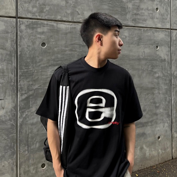 Áo Thun Nam Ngắn Tay In Hoạ Tiết | EMPTY Blurred T-shirt
