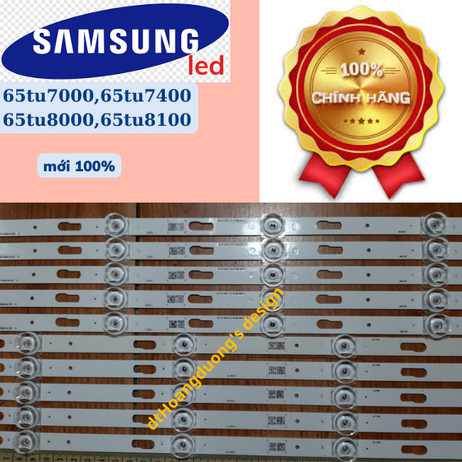 Thanh led tivi samsung65tu7000,65tu7400,65tu8000,65tu8100-dthoangduong.