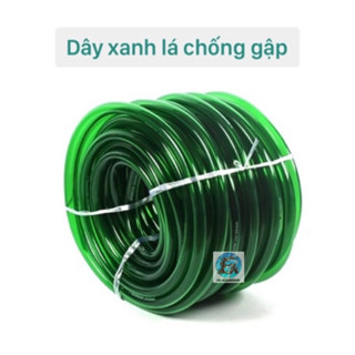 [1 mét] Ống dây dẻo xanh lá chống gập