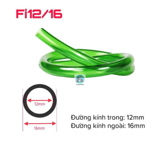 [1 mét] Ống dây dẻo xanh lá chống gập