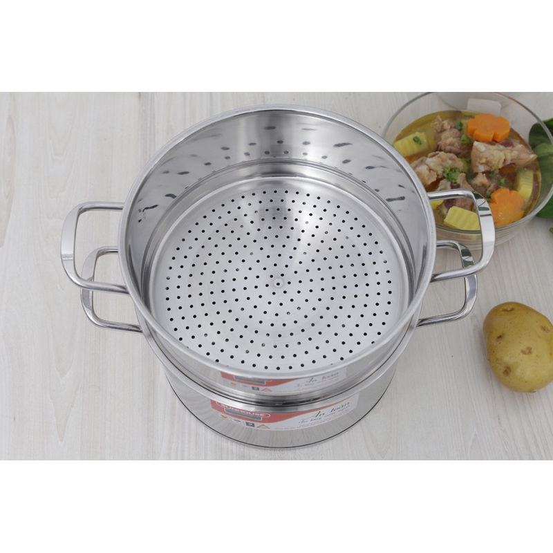 Xửng hấp inox SHG103-28 cm Sunhouse chính hãng