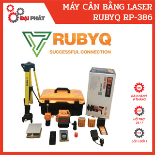 Máy cân bằng, cân mực, bắn cốt laser 12 tia xanh rubyq rb-386 bảo hành 6 tháng, tăng giảm độ sáng