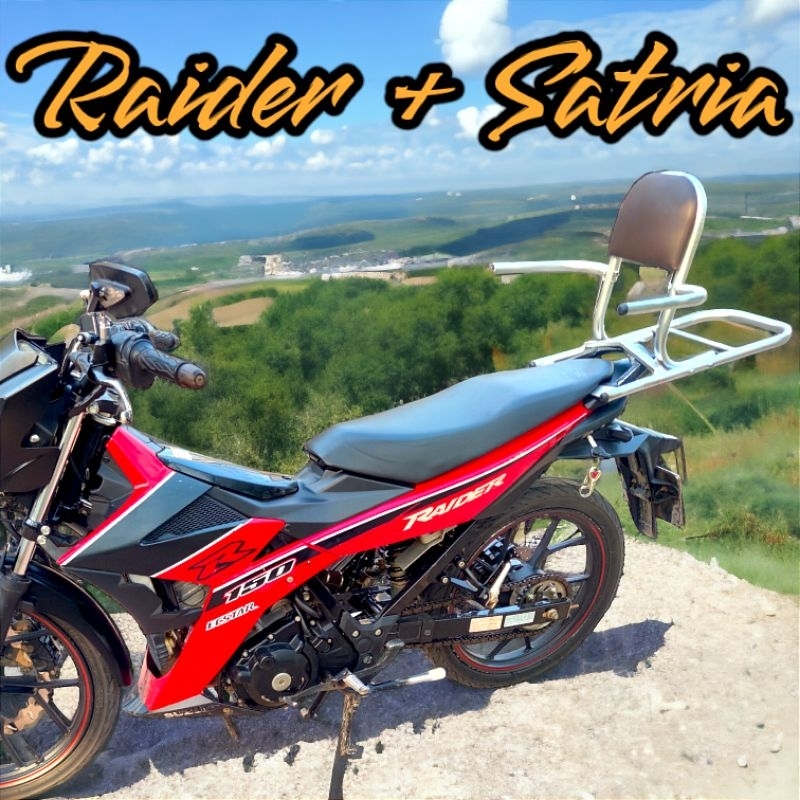 Baga phượt xe Raider & Satria
