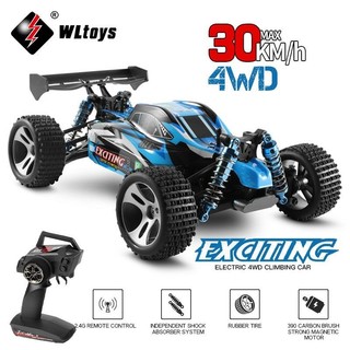 Xe điều khiển buggy wltoys xk 184011 1/18 4wd rtr tốc độ cao, kèm pin sạc về mở hộp là chơi