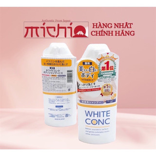 Sữa tắm trắng white conc body vitamin c 360ml nhật bản