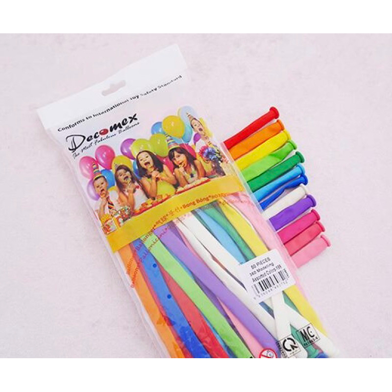 Bong bóng dài size 260 hiệu Decomex