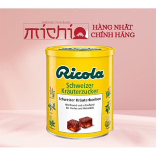 [date 2026] Kẹo ngậm Ricola 250g Đức Hương Vị Tự Nhiên Giúp Làm Dịu Cơn Đau Họng Giảm Các Triệu Chứng Mất Giọng Nói