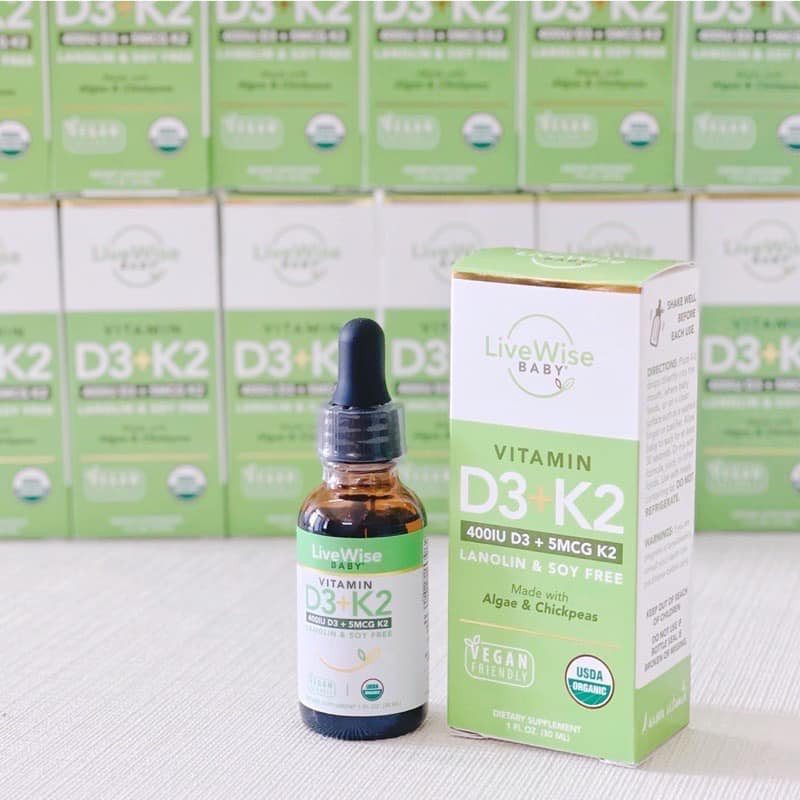 Vitamin D3K2 Organic Livewise