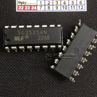 Túi 5 con IC TẠO XUNG PWM SG3525AN HLF SG3525A SG3525 ka3525 DIP-16 MỚI
