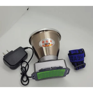 Đèn đội đầu siêu sáng TĐ-8822 choá nhôm 8cm kháng nước pin lâu