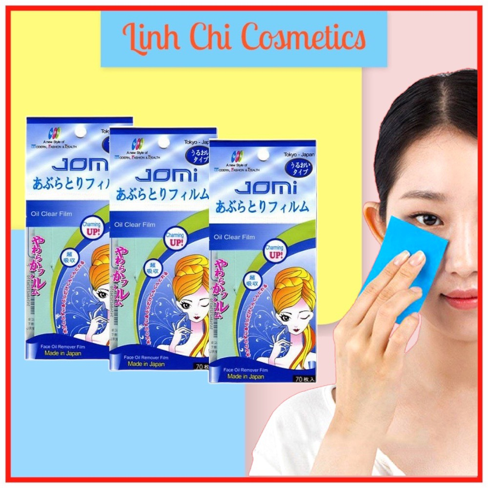 Giấy Thấm Dầu Jomi Nhật Bản 70 tờ Oil Clear Film