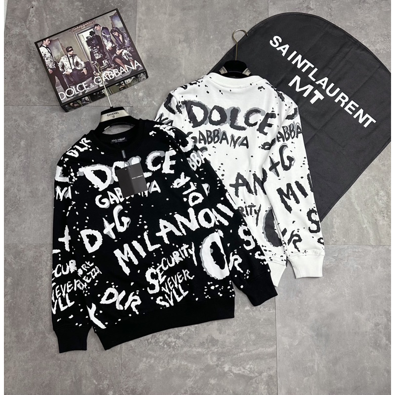 Áo Nỉ Dài Tay in Chữ Cho Nam - Áo Nỉ DG Nam Siêu Đẹp