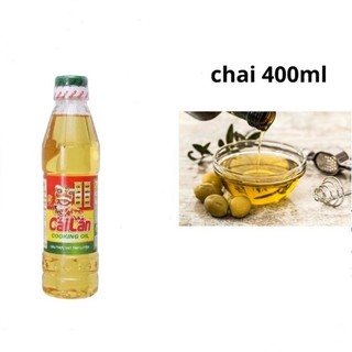 Dầu ăn thực vật cái lân chai 400ml/ 1 lít