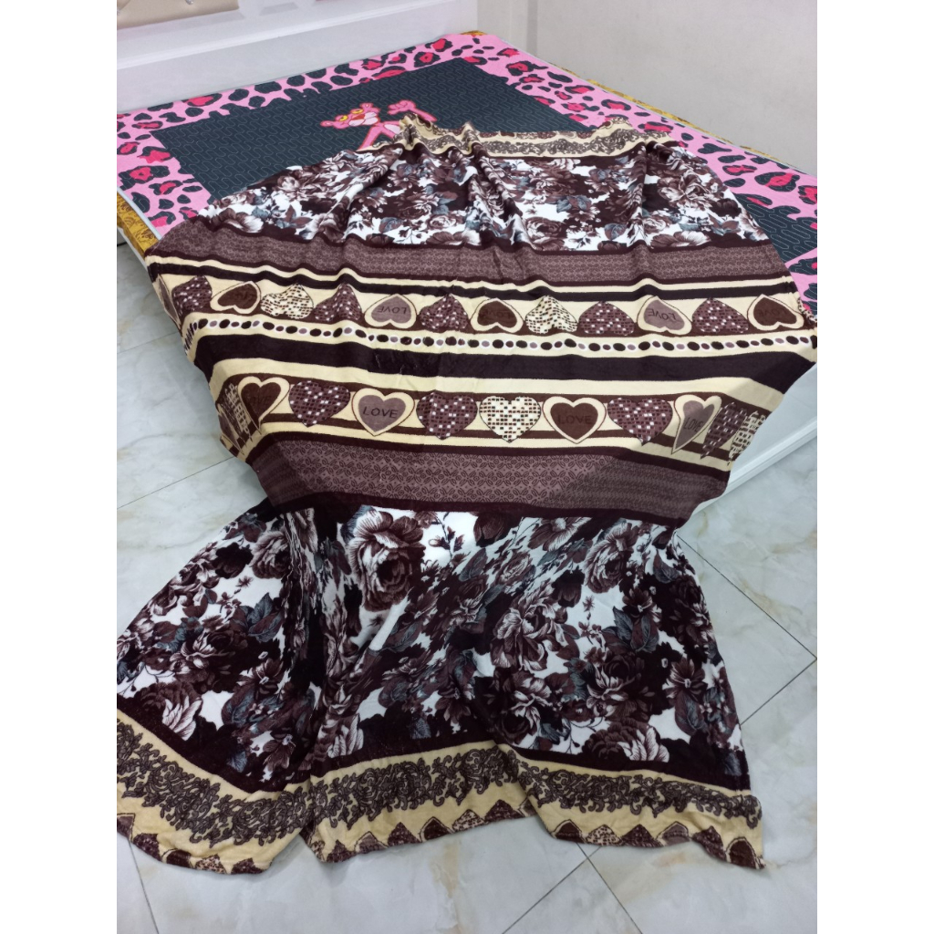 Chăn lông tuyết 1m6*2m loại vừa 1 lớp