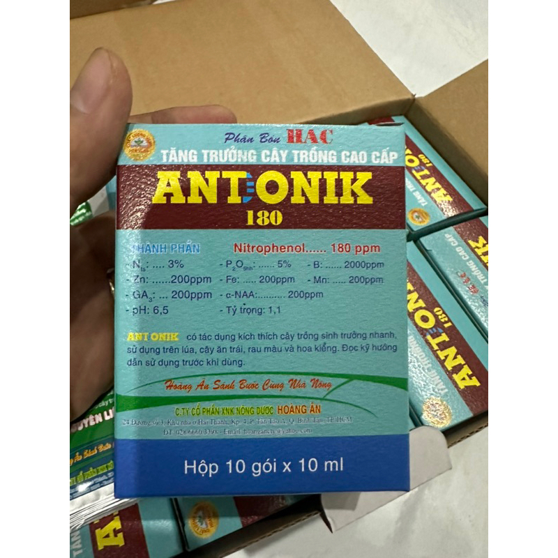 KÍCH RỄ ANTONIK 180 H.A.C kích thích ra rể ra lá, dưỡng cây, hoa mai, hoa hồng