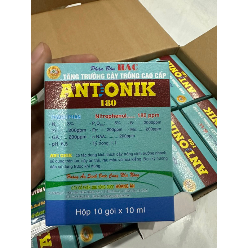 KÍCH RỄ ANTONIK 180 H.A.C kích thích ra rể ra lá, dưỡng cây, hoa mai, hoa hồng