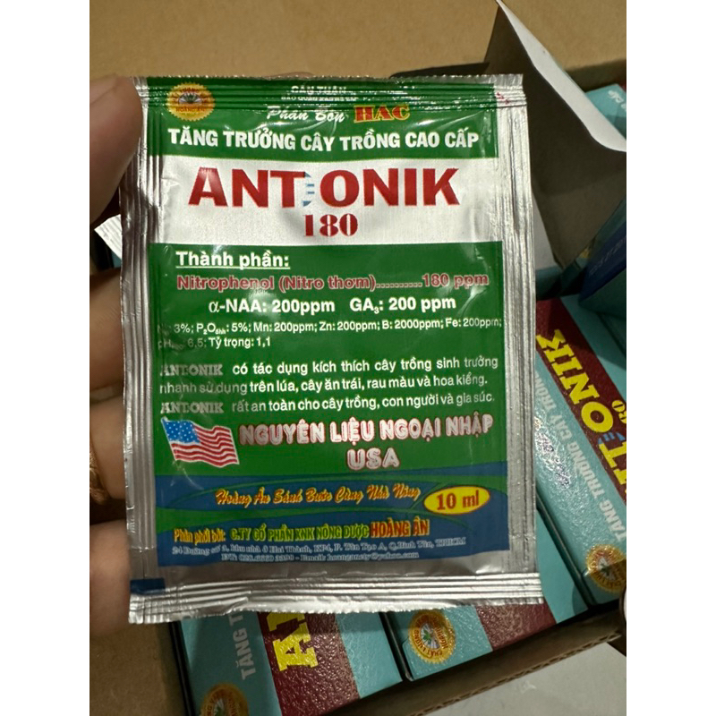 KÍCH RỄ ANTONIK 180 H.A.C kích thích ra rể ra lá, dưỡng cây, hoa mai, hoa hồng