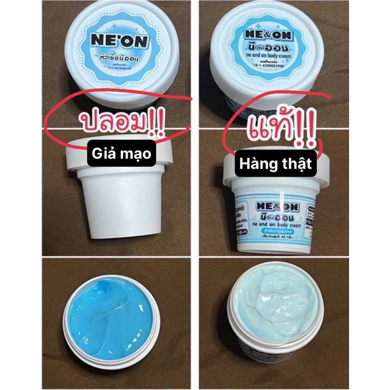 Kem body kích trắng Neon 40g hàng chuẩn