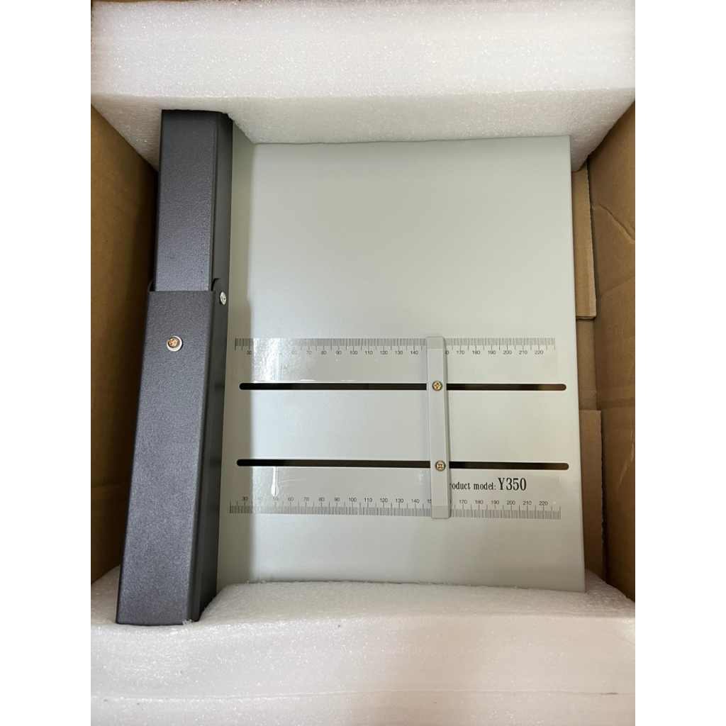Máy cấn giấy, máy cấn lằn gấp giấy Y-350 kích thước 35cm