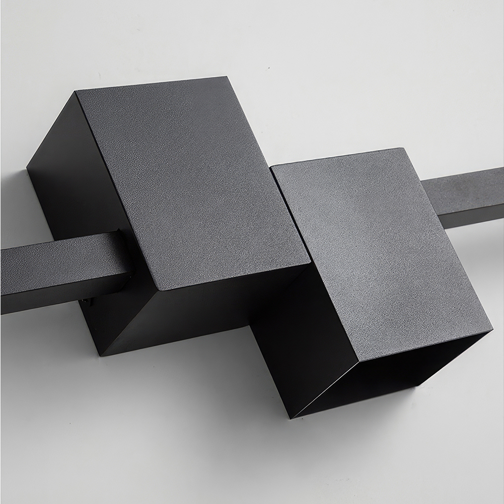 Đèn tường LED dài 1m 3 chế độ ánh sáng BLIGHT phong cách hiện đại 605-BL 3C,công suất 24W, màu đen