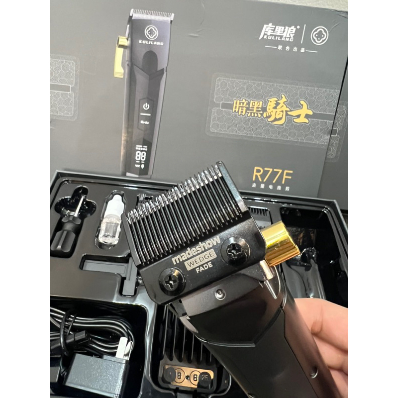 Tông đơ cắt tóc kulilang R77F,tông đơ bấm viền R55F chuyên nghiệp