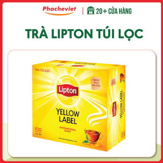 Lipton nhãn vàng 100 gói, 25 gói