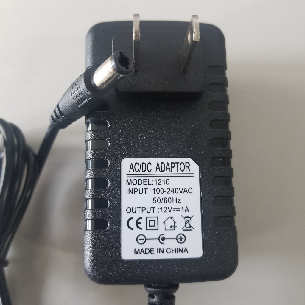 Sạc xe điện trẻ em sạc bình ắc quy ô tô điện 12V 1000Mah chân tròn 3.5mm tự ngắt khi đầy có đèn báo