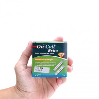 Hộp 25 Que thử đường huyết On Call Extra