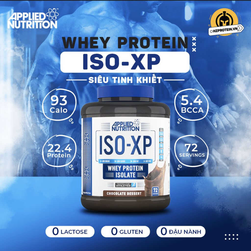 ISO XP ISOLATE - SỮA BỔ SUNG WHEY PROTEIN TINH KHIẾT CHO CƠ BẮP 1,8kg