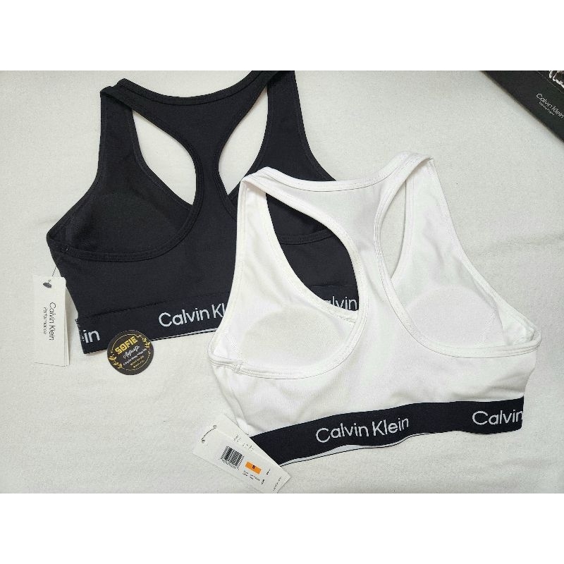 Mẫu Mới Calvin Klein Sports Bra Performance V-Neck Racerback
