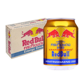 Thùng 24 lon nước tăng lực Red bull Thái